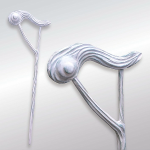 ◆H1080×W330ミリ◆ 本体木彫（オリジナル一品もの）◆販売価格￥8,700