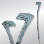 ◆H1350×W80ミリ◆本体木彫（オリジナルガラス玉埋込）◆販売価格￥8,700