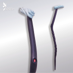 ◆H950×W180ミリ◆本体木彫（オリジナルガラス玉埋込）◆着色 アクリル塗料・絵具Liquitex◆販売価格￥18,700