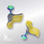 サイズ：93×50×80ミリ　材質：栗（クリクリ…とした音がします） 価格：￥7,700