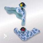 サイズ：125×60×75ミリ　材質：タモ（比較的低い音がします） 価格：￥7,700